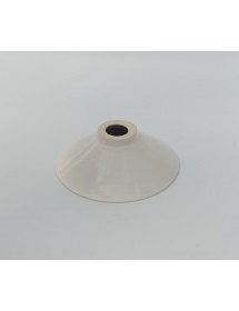 Плафон d=250mm, керамика, белый